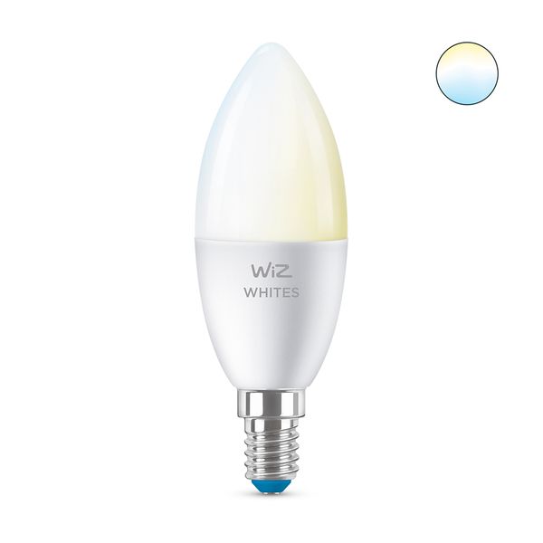 Wiz Smart Bulb Candle 40W C37 E13 Wi-Fi Blue Λάμπα
