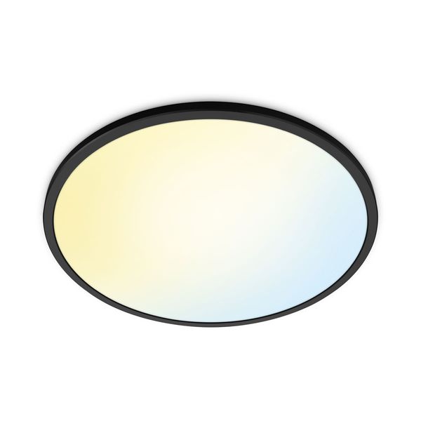 Wiz Superslim Ceiling 22W B RD Tunable Black Λάμπα
