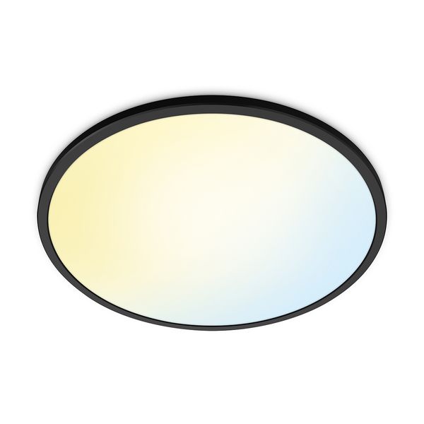 Wiz Superslim Ceiling 32W Round Black Φωτιστικό