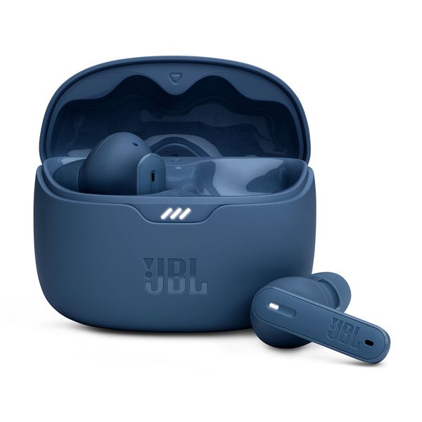 JBL Tune Beam TWS IP54 Blue Ακουστικά Earbuds