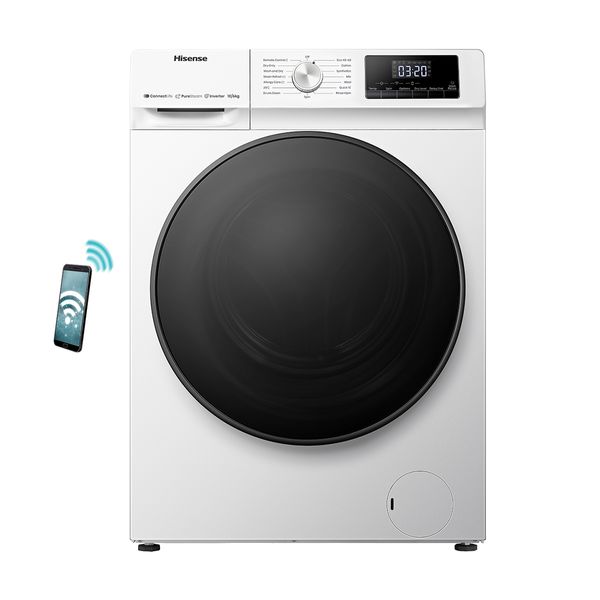 Hisense WDQA1014EVJMW 10/6kg Πλυντήριο - Στεγνωτήριο