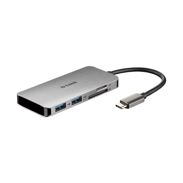 D-Link D-Link DUB-M610 6-in-1 USB-C with HDMI/Card Reader Hub