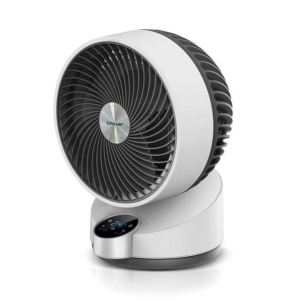 Eurolamp 300-20501 White Ανεμιστήρας Επιτραπέζιος