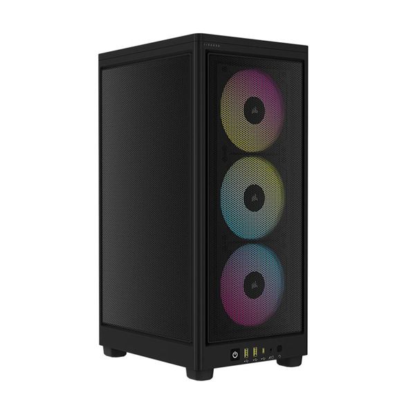 Corsair 2000D iCUE RGB Airflow Mini Black Κουτί Η/Υ