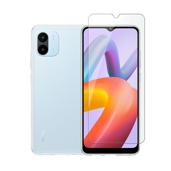 Redshield Xiaomi Redmi A2 TPU Case & Tempered Glass Σετ – Θήκη Κινητου & Προστατευτικό Οθόνης