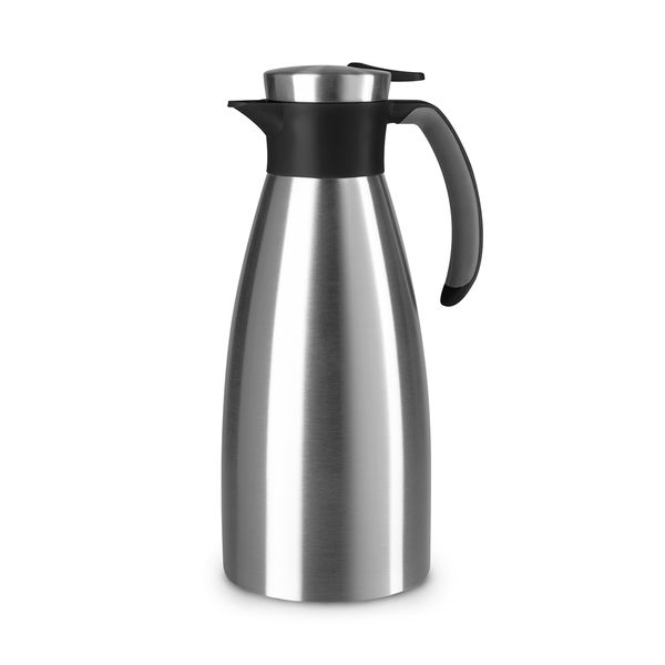 Tefal Soft Grip 1.5lt Ισοθερμική Μαύρη Κανάτα