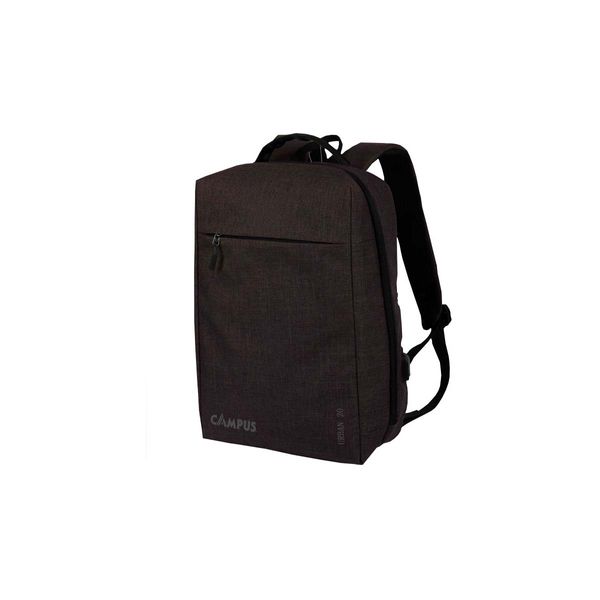 Campus Urban 20 lt με Θύρα USB Μαύρο Σακίδιο Πλάτης