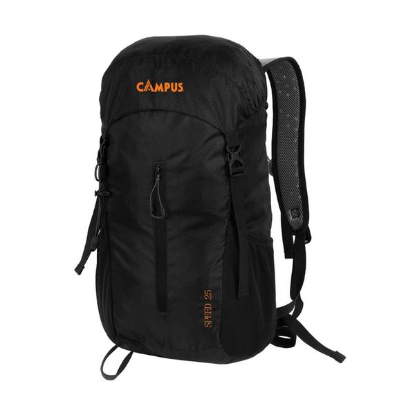 Campus Speed 25 lt Μαύρο Σακίδιο Πλάτης
