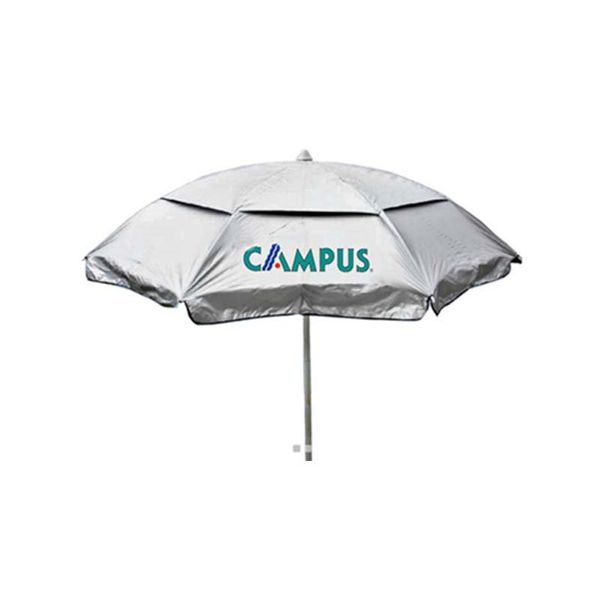 Campus Μεταλλική Λαχανί - Ασημί 2m Ομπρέλα