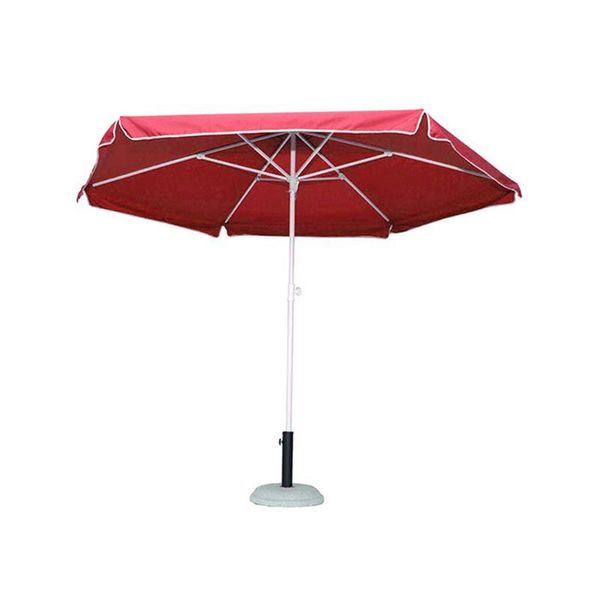 Velco Μεταλλική Μπορντώ 2.5m Ομπρέλα