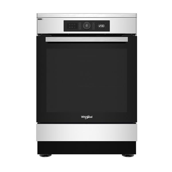 Whirlpool WS68IQ8APX/E Inox Κουζίνα Κεραμική Επαγωγική