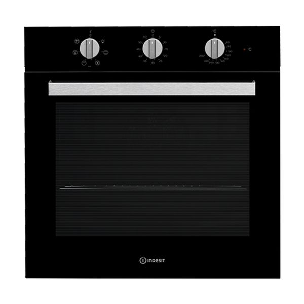 Indesit IFW 6530 BL Black Φούρνος Εντοιχιζόμενος