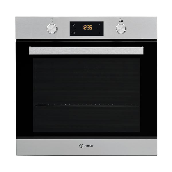 Indesit FW 6841 JH IX Inox Φούρνος Εντοιχιζόμενος