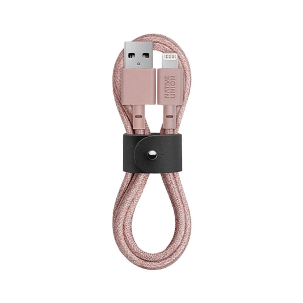 Native Union Belt Cable USBC to Lightning 1.2m Rose Καλώδιο USB