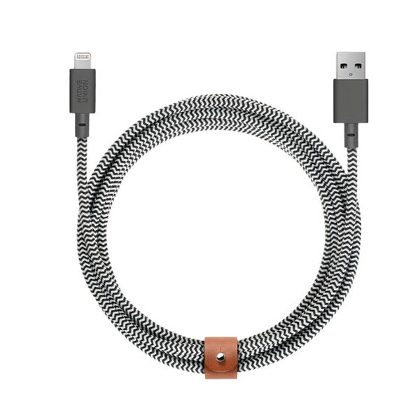 Native Union Belt Cable USB-C to Lightning 3m Zebra Καλώδιο USB φωτογραφία