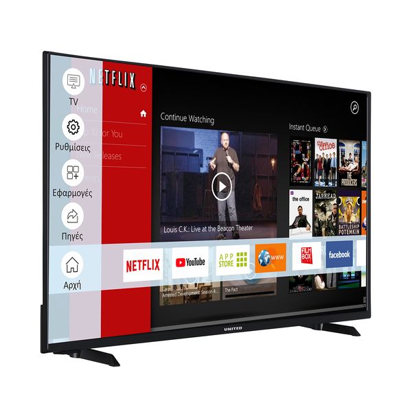 United UN40323S 40" Τηλεόραση Smart TV