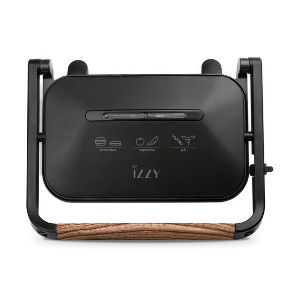 Izzy IZ2013 Panini Wooden Black Σαντουιτσιέρα