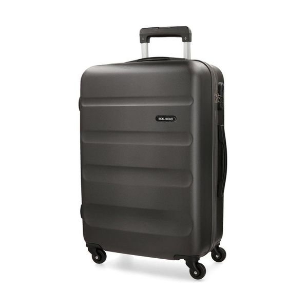 Roll Road Μεσαία 65x46x23cm Flex Anthracite Βαλίτσα Ταξιδίου