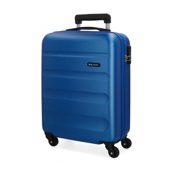 Roll Road Roll Road Καμπίνας 55x38x20cm Flex Blue Βαλίτσα Ταξιδίου