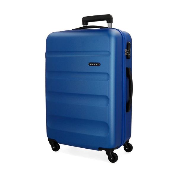 Roll Road Μεσαία 65x46x23cm Flex Blue Βαλίτσα Ταξιδίου