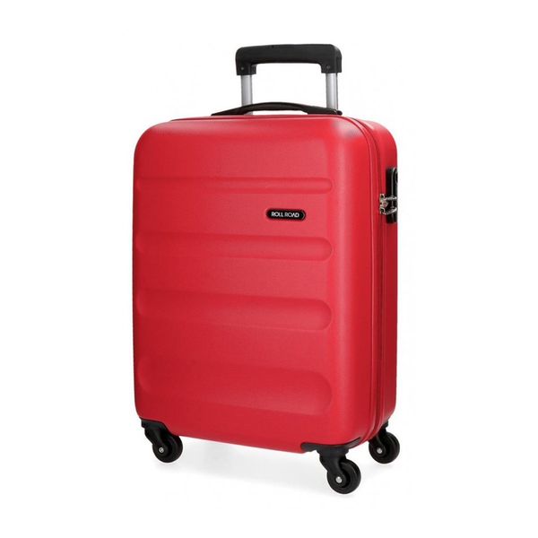 Roll Road Roll Road Καμπίνας 55x38x20cm Flex Red Βαλίτσα Ταξιδίου