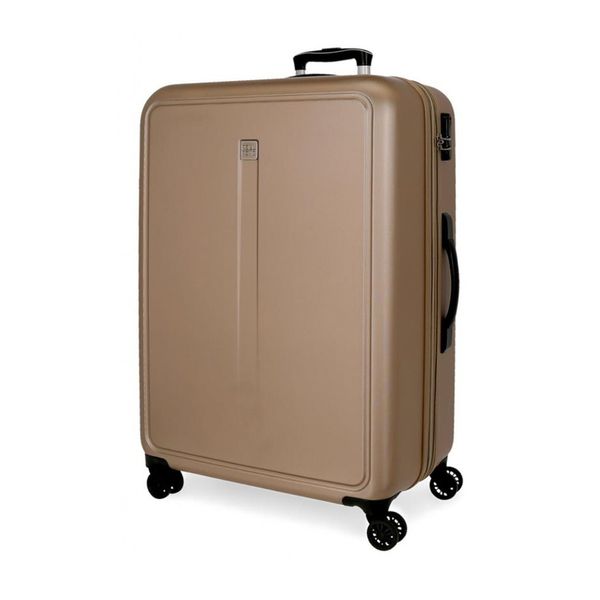 Roll Road Μεγάλη 78x53x31cm Camboya Champagne Βαλίτσα Ταξιδίου