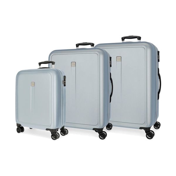 Roll Road Roll Road Σετ 55/68/78cm Camboya Sky Blue Βαλίτσες Ταξιδίου