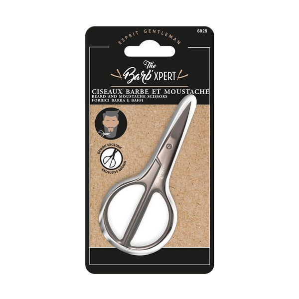 The Barb` Xpert 6028 Ψαλίδι για Γένια και Μουστάκι