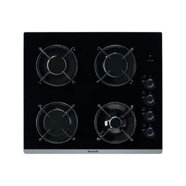 Brandt BPG6413B Black Εστίες Υγραερίου