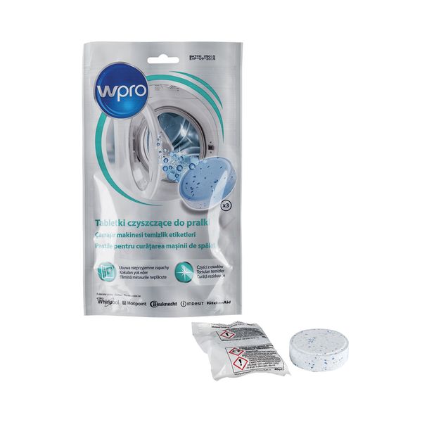 WPRO 3x40gr Καθαριστικές Ταμπλέτες Πλυντηρίου Ρούχων