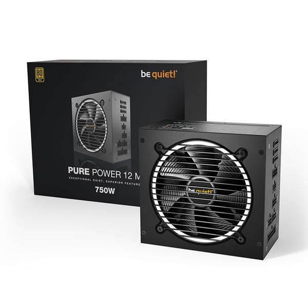 Be Quiet Be Quiet Pure Power 12 M 750W 80 PLUS Gold Modular PSU Τροφοδοτικό