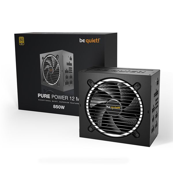 Be Quiet Be Quiet Pure Power 12 M 850W 80 PLUS Gold Full Modular PSU Τροφοδοτικό