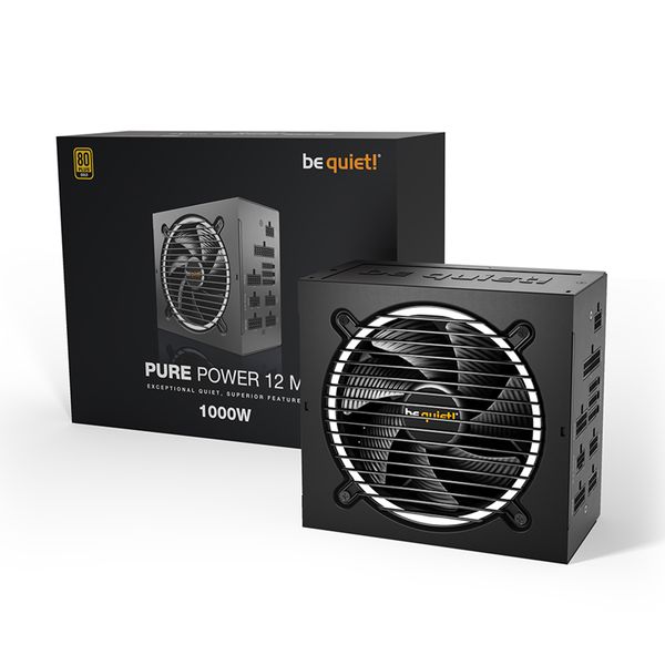 Be Quiet Be Quiet Pure Power 12 M 1000W 80 Plus Gold Full Modular PSU Τροφοδοτικό