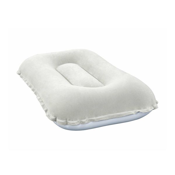 Bestway Camping Βελούδινο Λευκό Μαξιλάρι