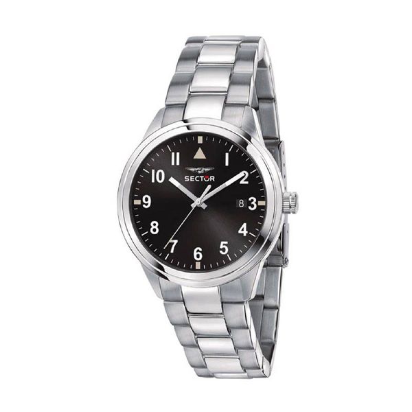 Sector Sector 670 Silver Stainless Steel Bracelet Ρολόι Χειρός