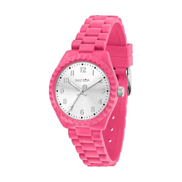 Sector Sector Diver Fuchsia Silicone Strap Ρολόι Χειρός