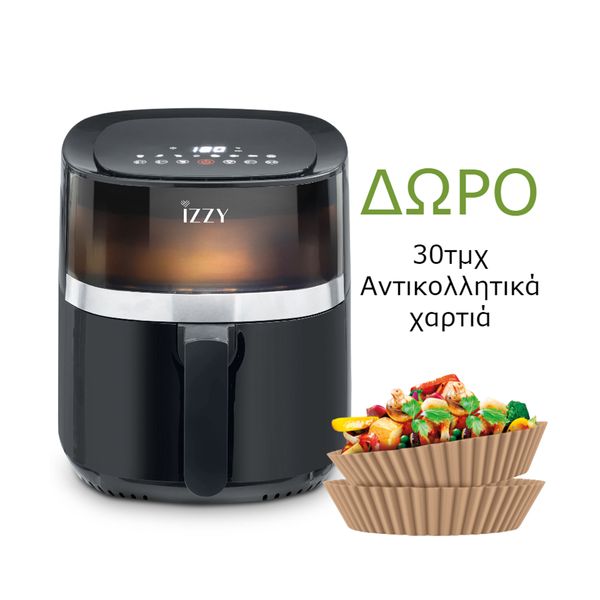 Izzy Izzy IZ-8221 Digital 5L Φριτέζα Αέρα