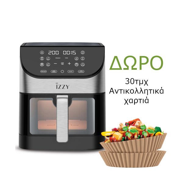 Izzy Izzy IZ-8217 Digital XL 6L Φριτέζα Αέρα