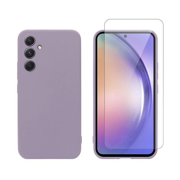 Redshield Redshield Samsung Galaxy A54 TPU & Tempered Glass Purple Θήκη Κινητού & Προστατευτικό Οθόνης