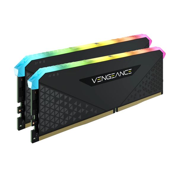 Corsair Corsair Vengeance 16GB (2x8GB) DDR4 3200MHz RGB RS C16 Μνήμη RAM