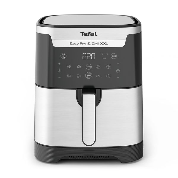 Tefal EY801D Easy Fry & Gril XXL Stainless Steel Φριτέζα Αέρα