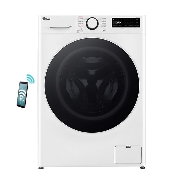 LG D4R5009TSWW 9/6kg Πλυντήριο - Στεγνωτήριο
