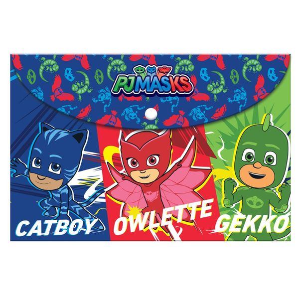Διακάκης Διακάκης A4 με Κουμπί PJ Masks 000484261 Φάκελος