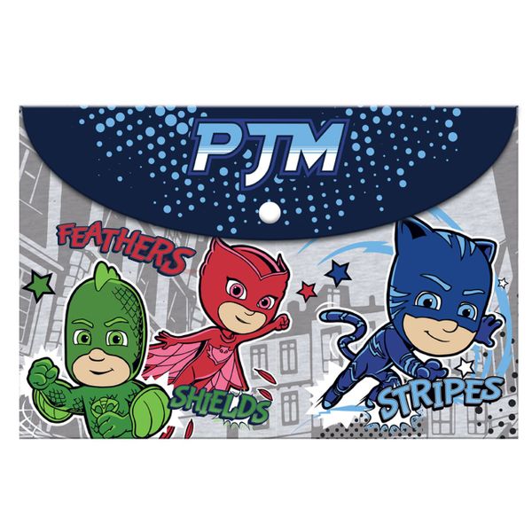 Διακάκης Διακάκης A4 με Κουμπί PJ Masks 484288 Φάκελος