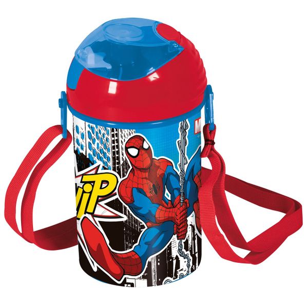 Stor Stor Pop Up Spiderman 450ml 530-51369 Παγούρι