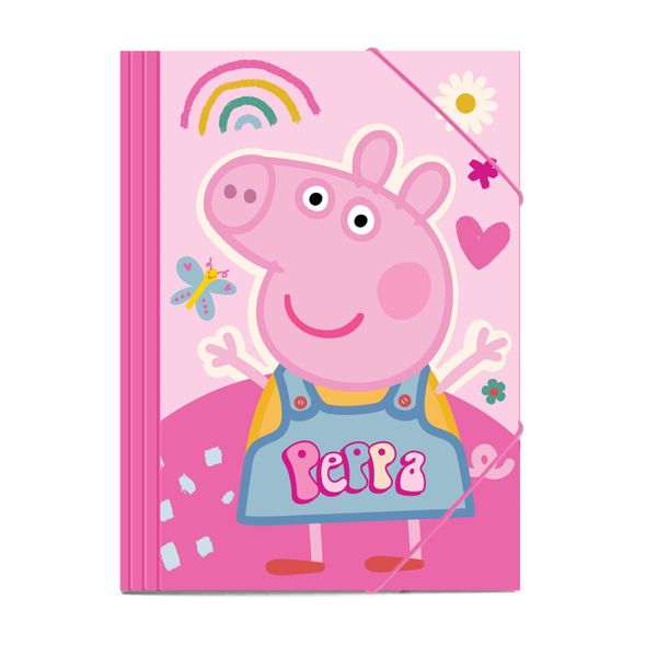 Διακάκης με Λάστιχο 25x35 Χάρτινος Peppa Pig 482753 Φάκελος