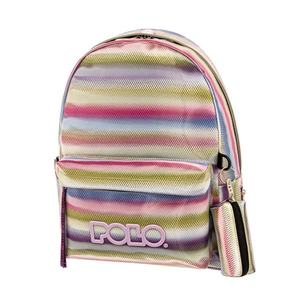 Polo Ragazza Multi Pink 901134-8219 Τσάντα Πλάτης