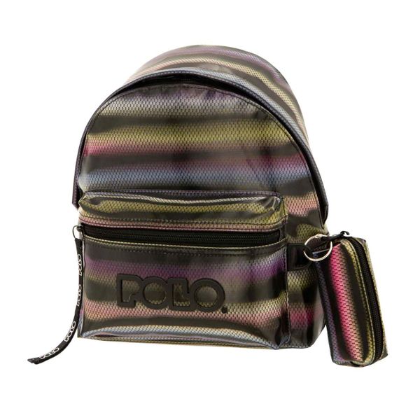 Polo Polo Mini Ragazza Multi Black 907034-8218 Τσάντα