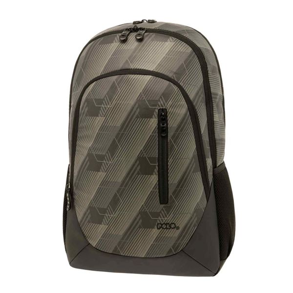 Polo Polo Smooth Grey Line 901006-8212 Τσάντα Πλάτης