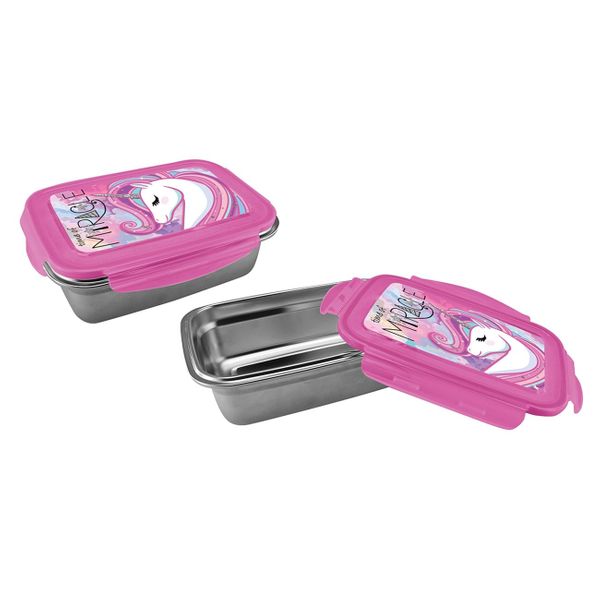 Graffiti Graffiti Ανοξείδωτο Unicorn 231421 Δοχείο Φαγητού